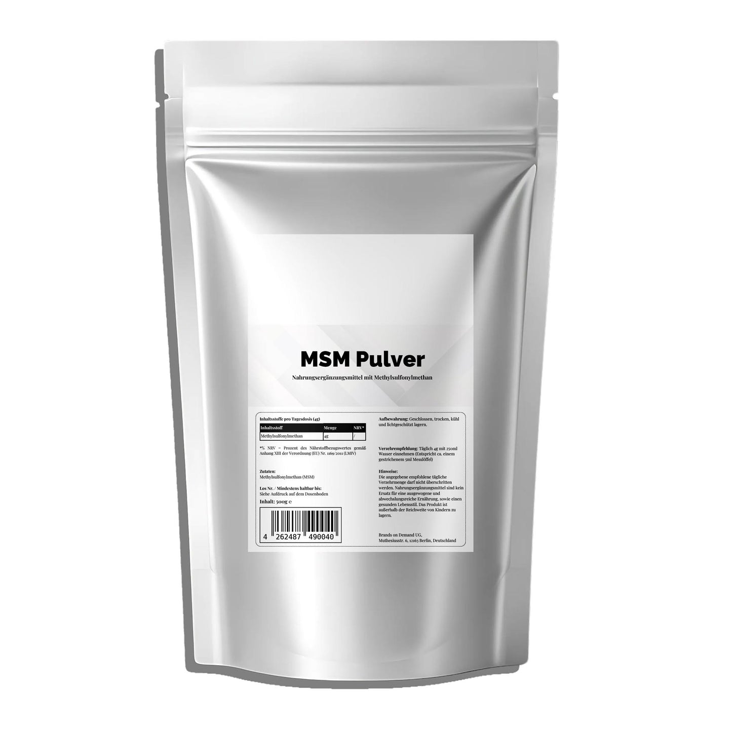 MSM Pulver - 500g
