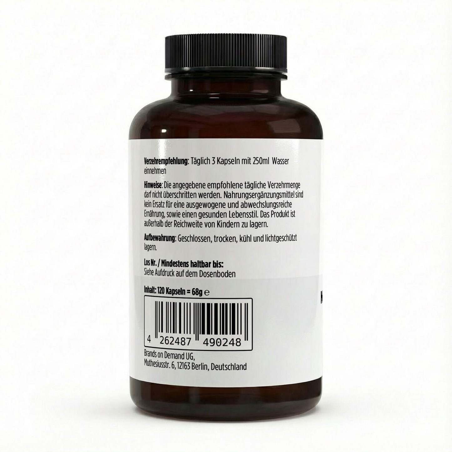 Marine Kollagen Peptide (2000-5000 DA) - 120 Kapseln