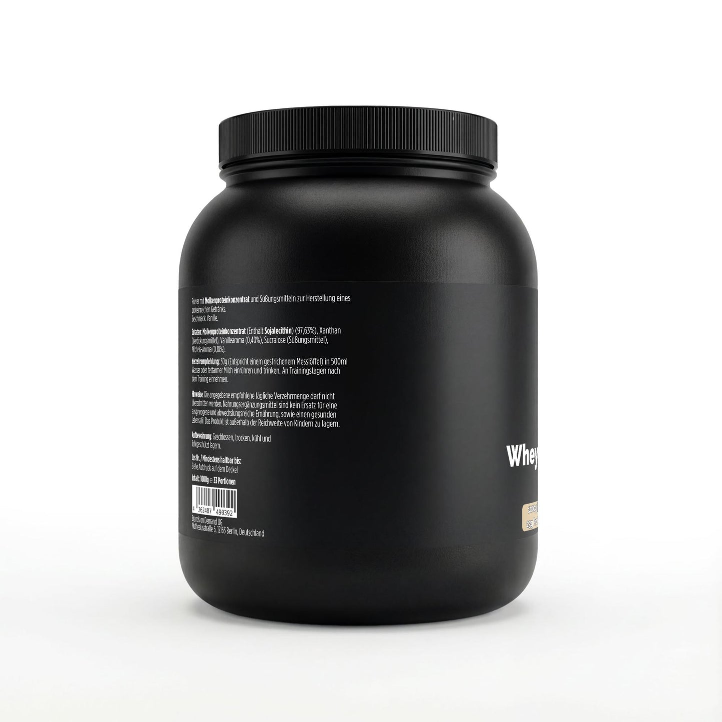 Premium Whey Protein Vanille - 1.000g