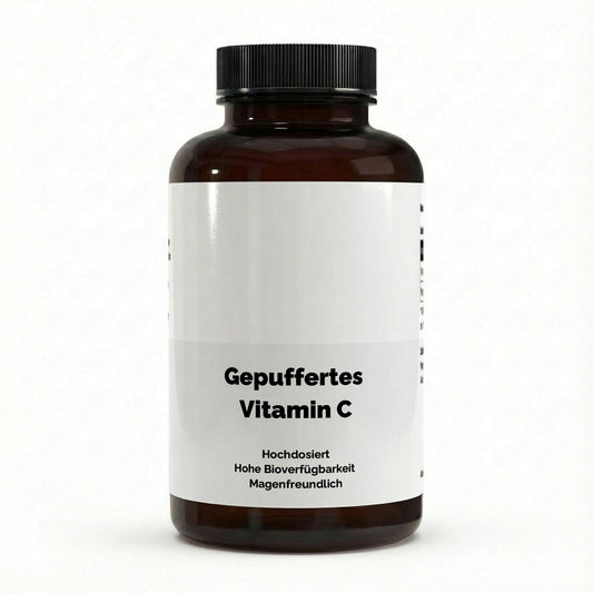 Gepuffertes Vitamin C 500mg + Magnesium - 240 Kapseln