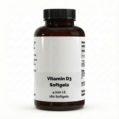 Vitamin D3 4.000 IE - 180 Softgels