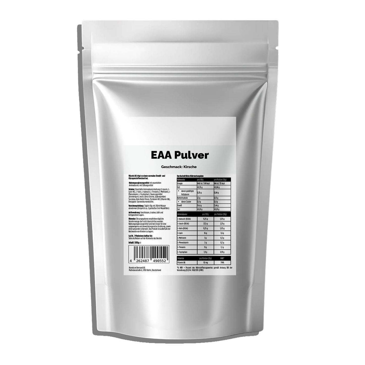 EAA (Essentielle Aminosäuren) Kirsche - 500g