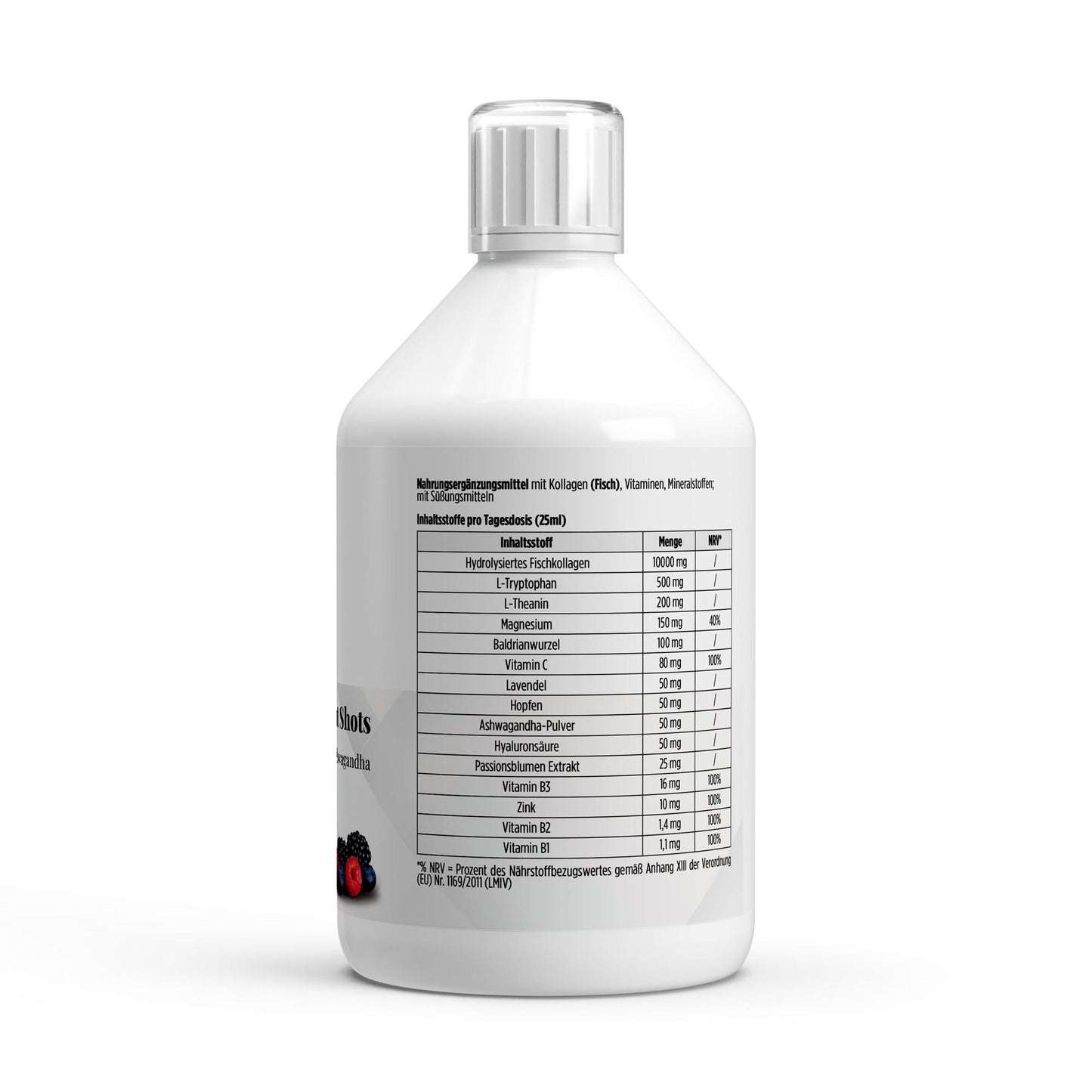 Kollagen Night Plus+ (1500 DA) Shots - 500ml