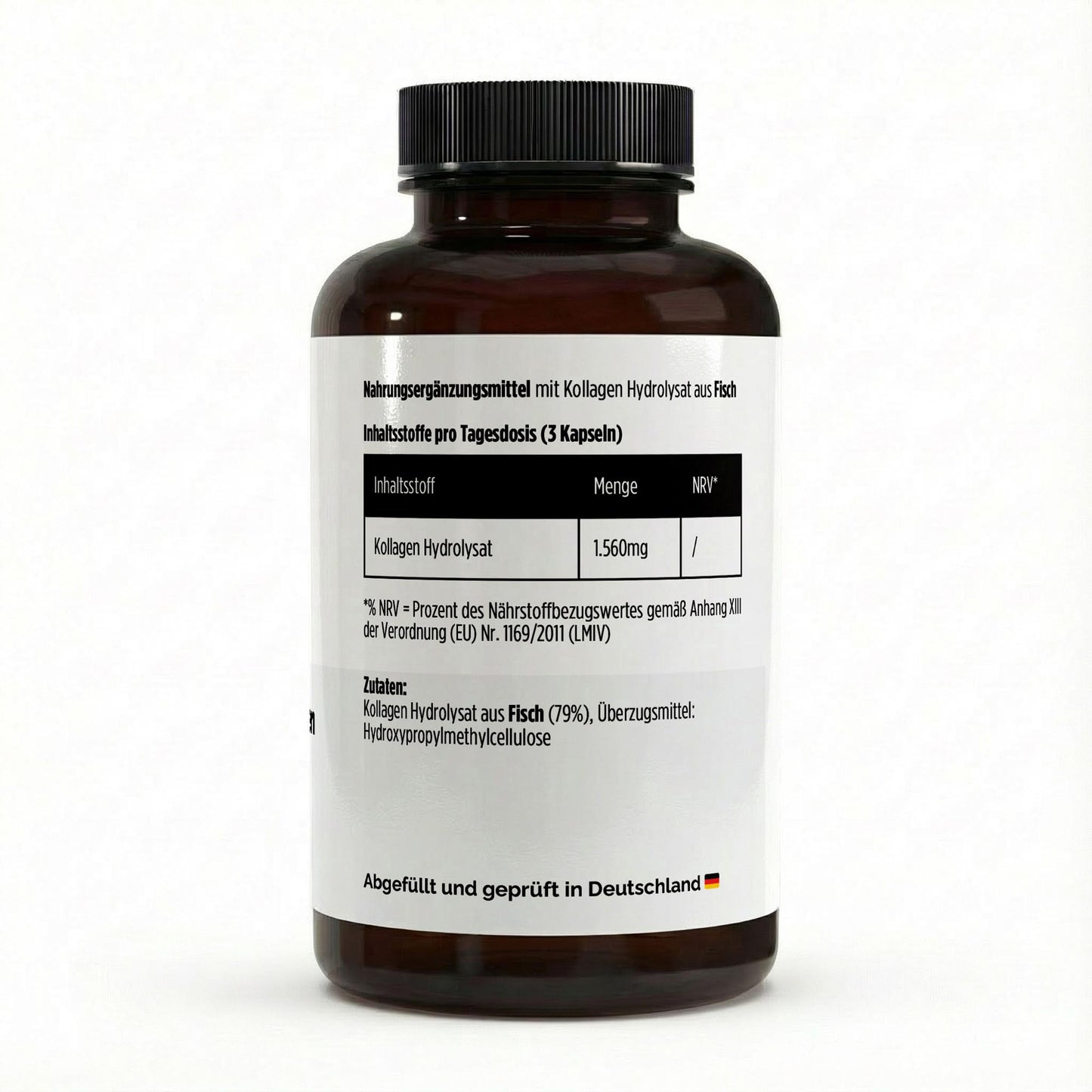 Marine Kollagen Peptide (2000-5000 DA) - 120 Kapseln