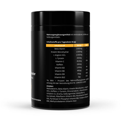 Pre-Workout Booster Orange - 520g
